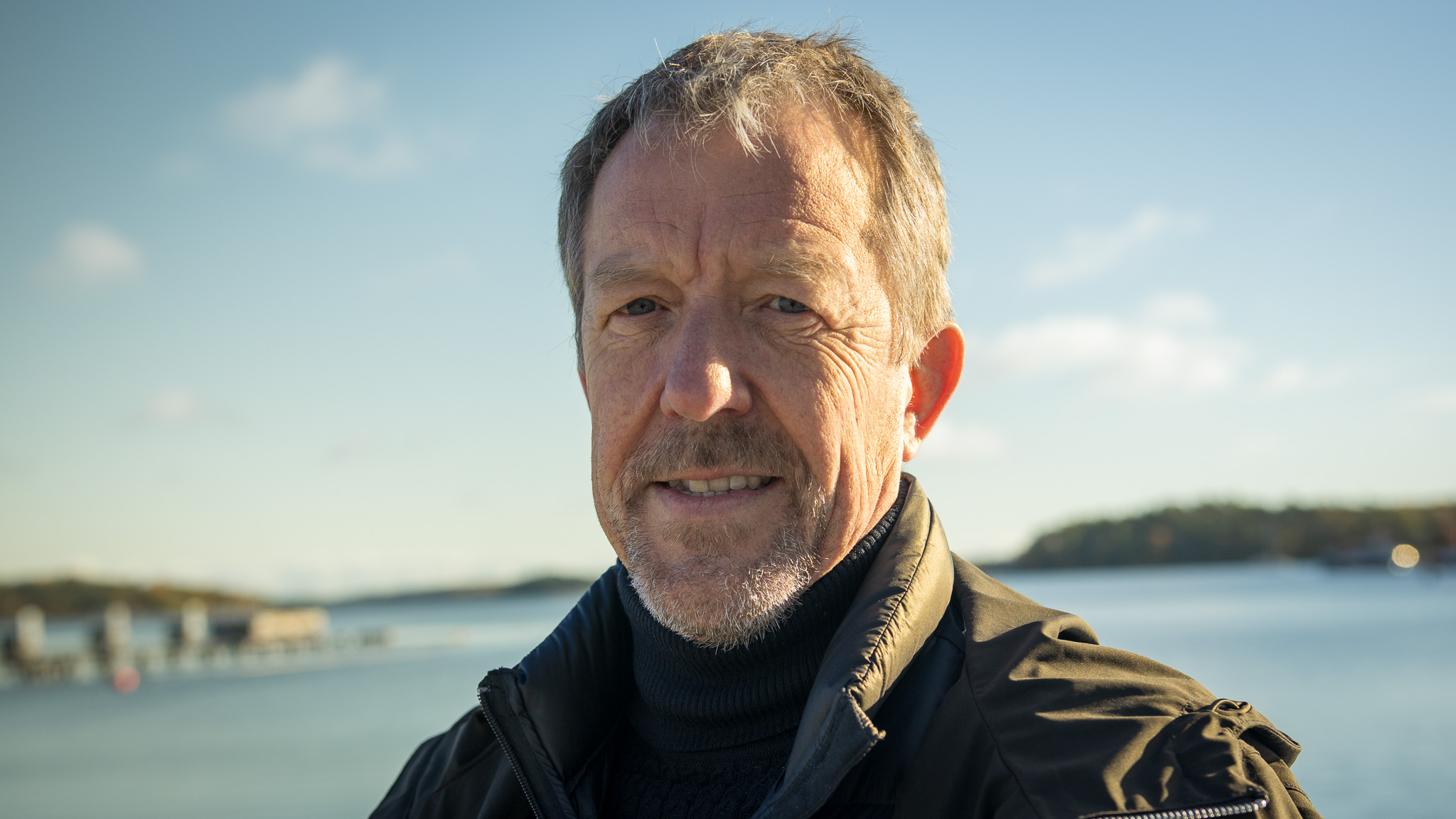 Staffan Westerberg, sk&auml;rg&aring;rdsm&auml;klare p&aring; M&auml;klarhuset.