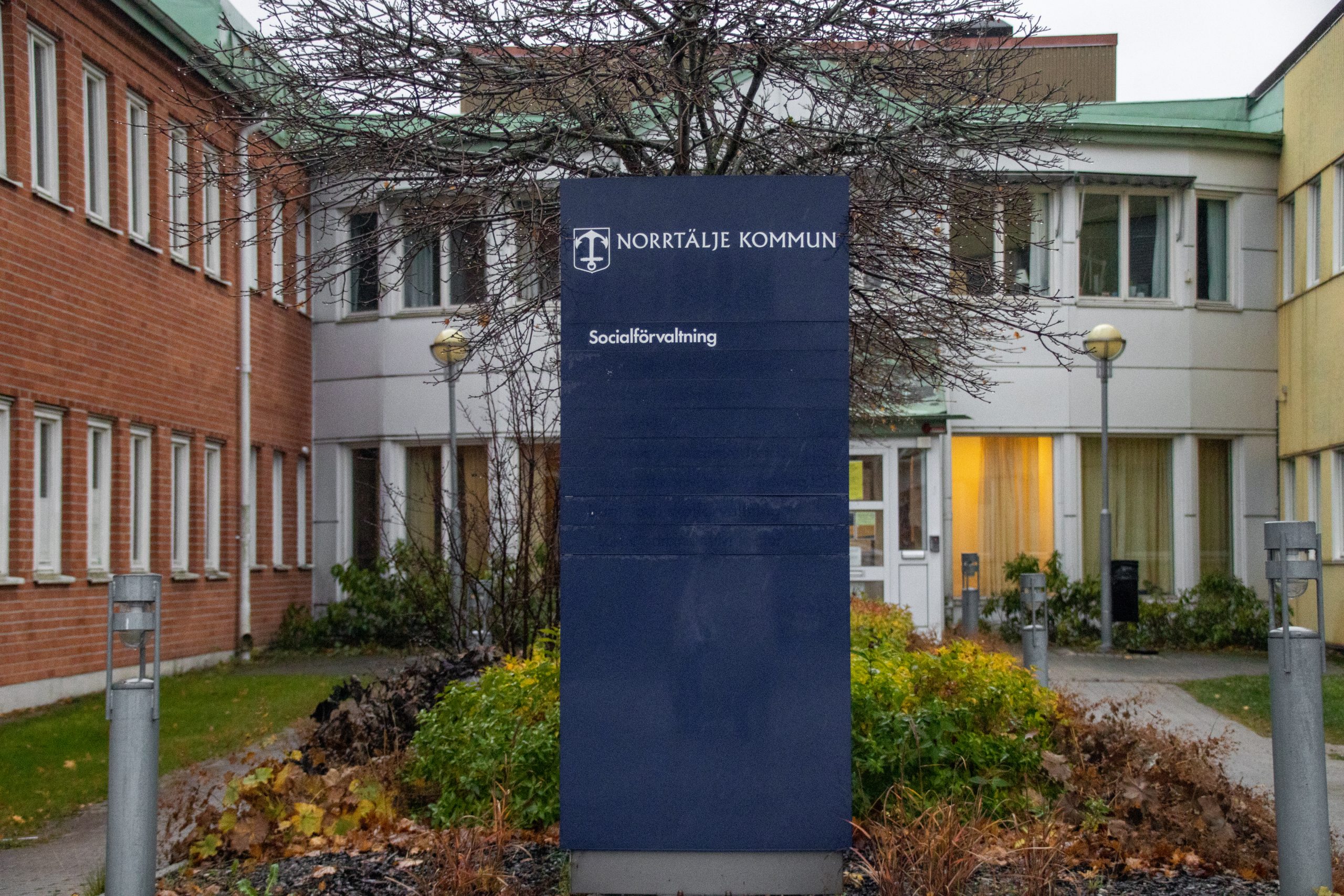 Socialkontoret i Norrtälje i dagsljus