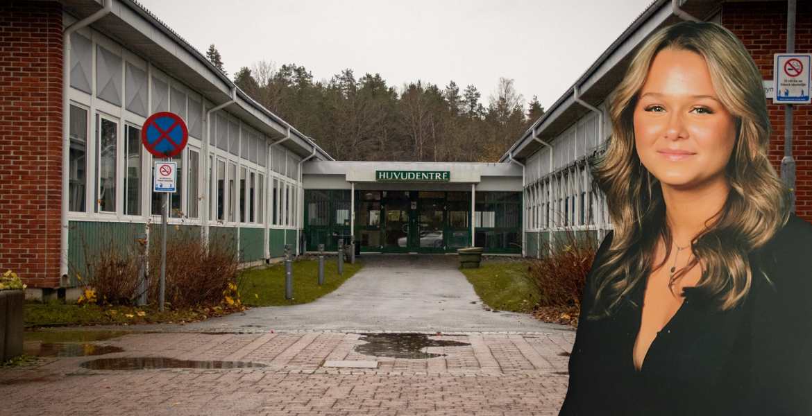 Bild på Rodengymnasiet i Norrtälje.