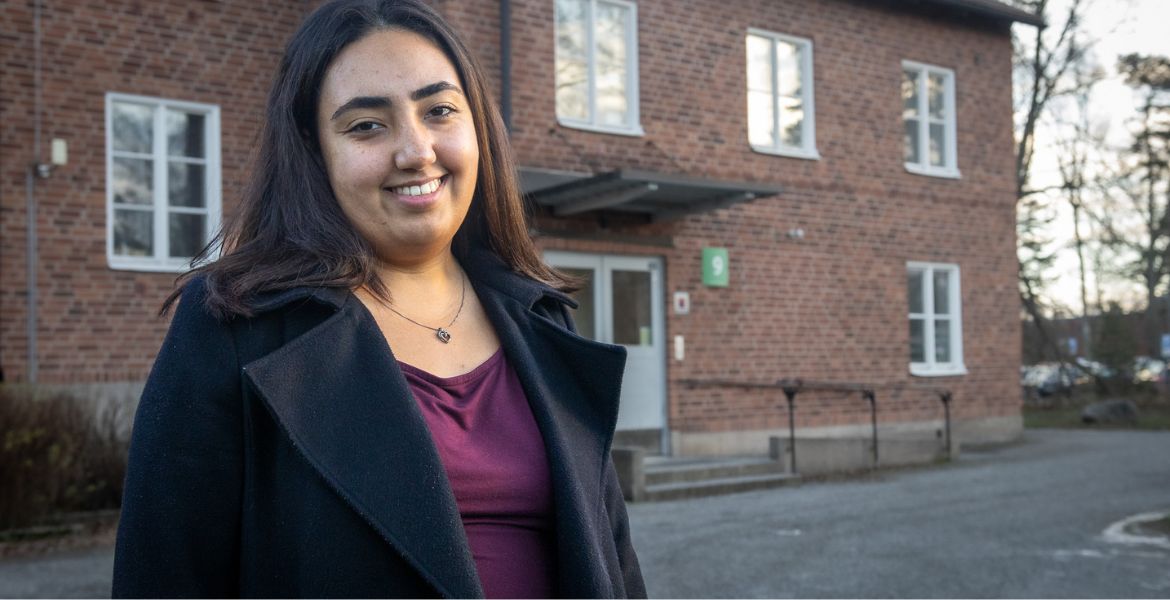 Sandra är student och bor på Campus.